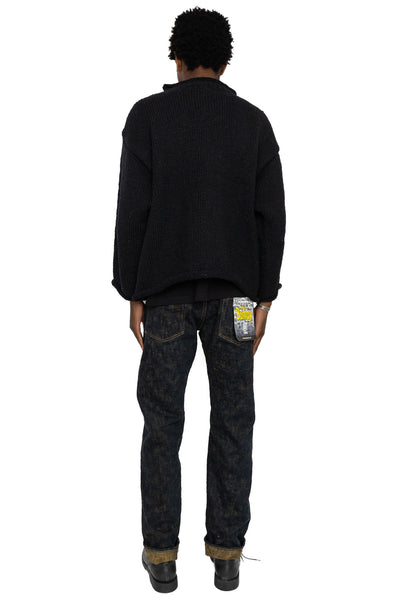 All Roll Knit "Flower" - Black