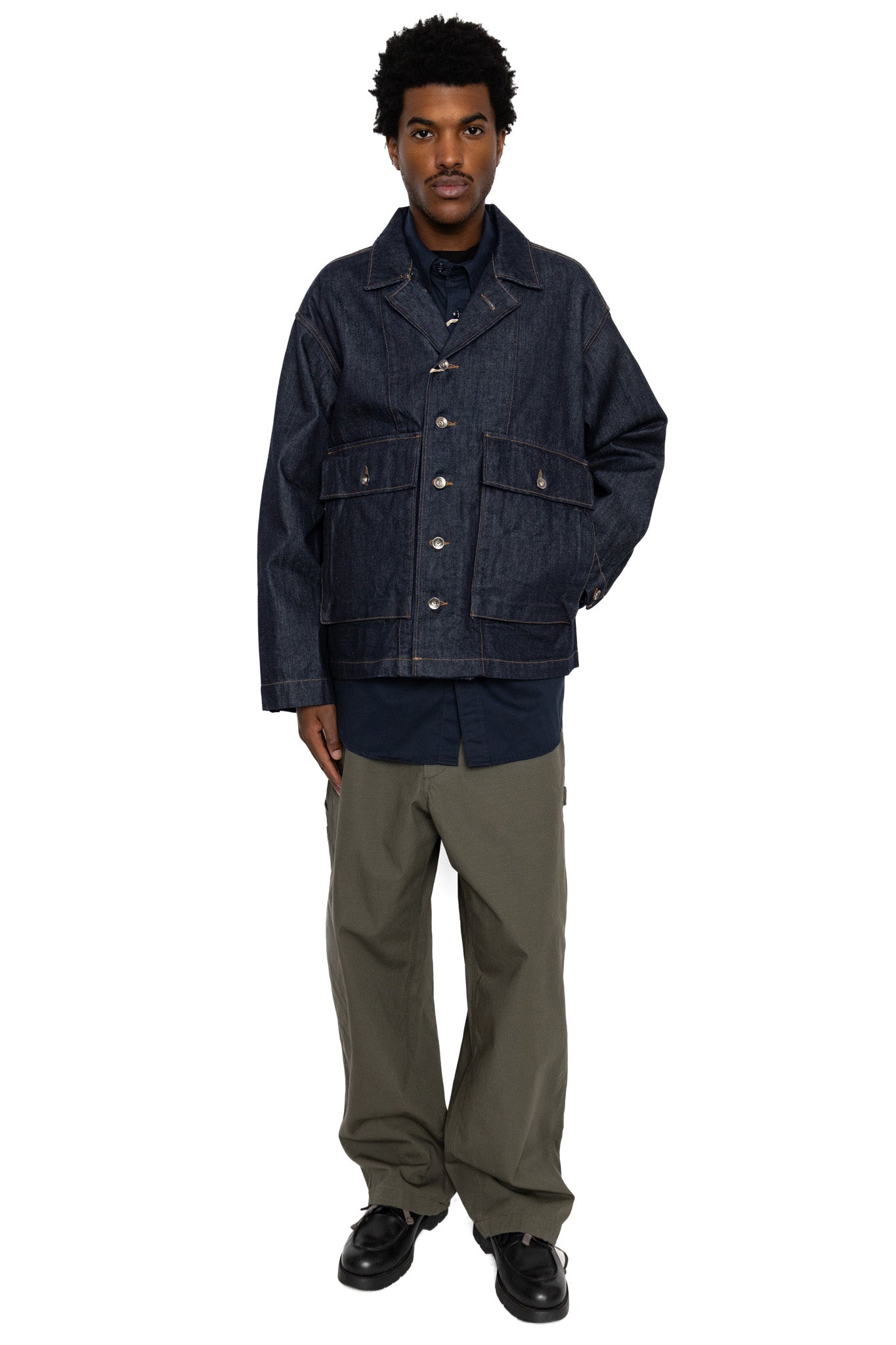 Sea Bees Jacket 12oz Cone Denim - Indigo