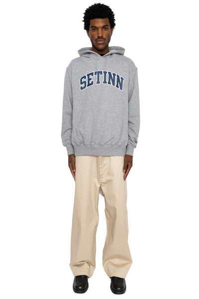 College Logo Hoodie - Grey