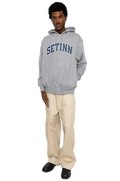 College Logo Hoodie - Grey