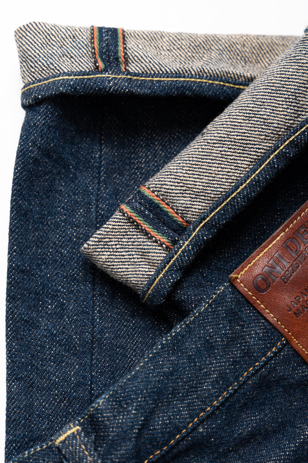 ひろリン　になります。 200ZR-BEG Wide Straight 20oz Secret Denim - Indigo x Beige