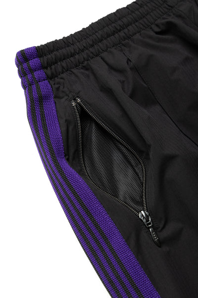 NEEDLES x DC SHOE Track Pant Poly Ripstop - Black