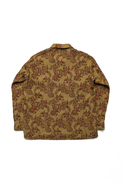 Smokey Shirt Cotton Jacquard/Paisley - Green