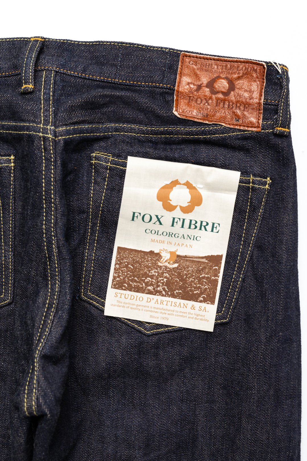 Studio D'Artisan D1828 FOX x G3 Jeans Relax Tapered – BLUE IN