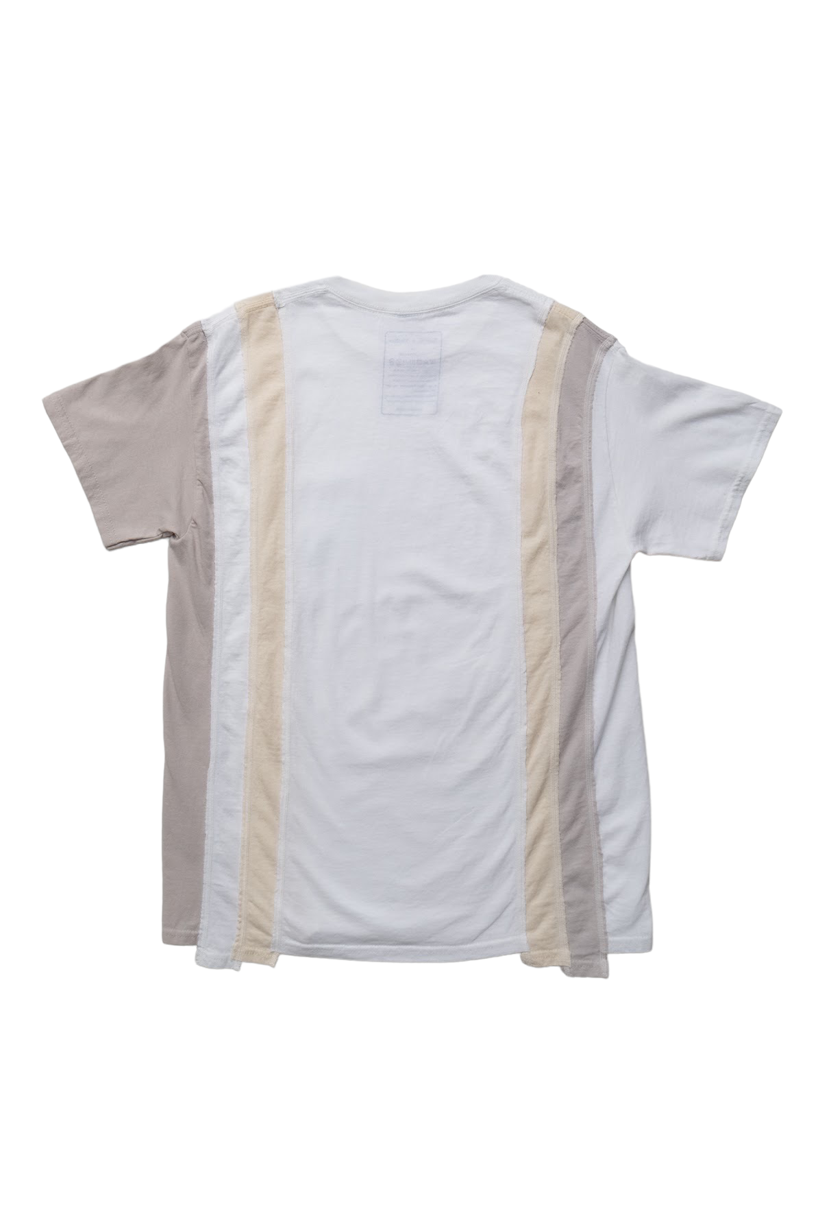 NEEDLES x DC SHOE 7 Cuts S/S Tee Solid/Fade - Ivory