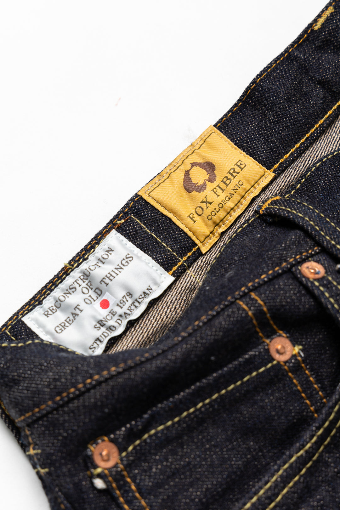 Studio D'Artisan D1828 FOX x G3 Jeans Relax Tapered – BLUE IN