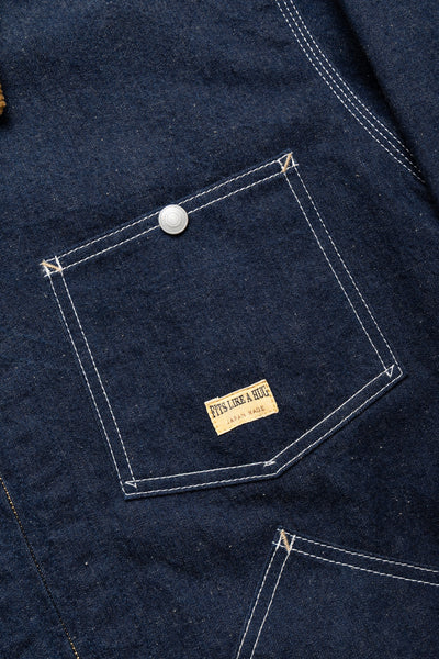 Werk Jacket 10oz Jelt Denim With Blanket Liner - One Wash