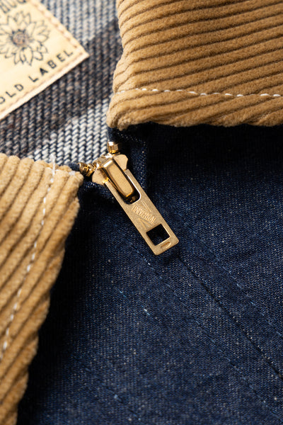 Werk Jacket 10oz Jelt Denim With Blanket Liner - One Wash