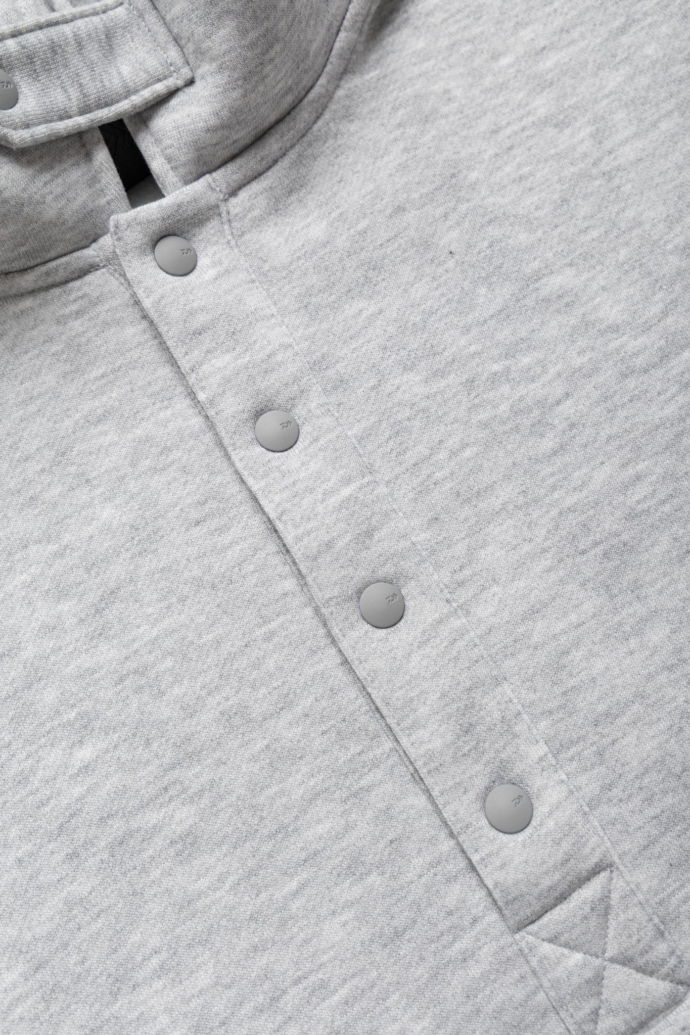 Tech Sweat Snap Pullover - Heather Grey