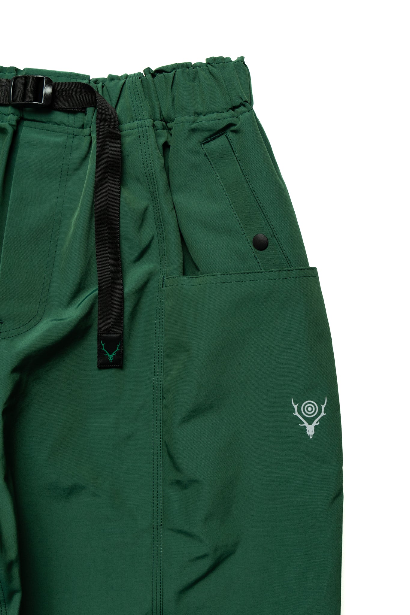 Belted C.S. Pant C/N Grosgrain - Green