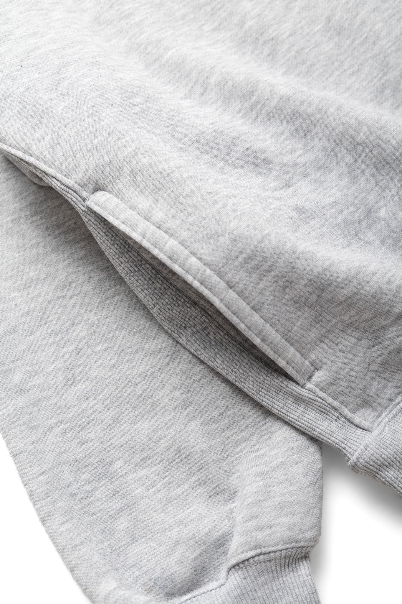 Tech Sweat Snap Pullover - Heather Grey