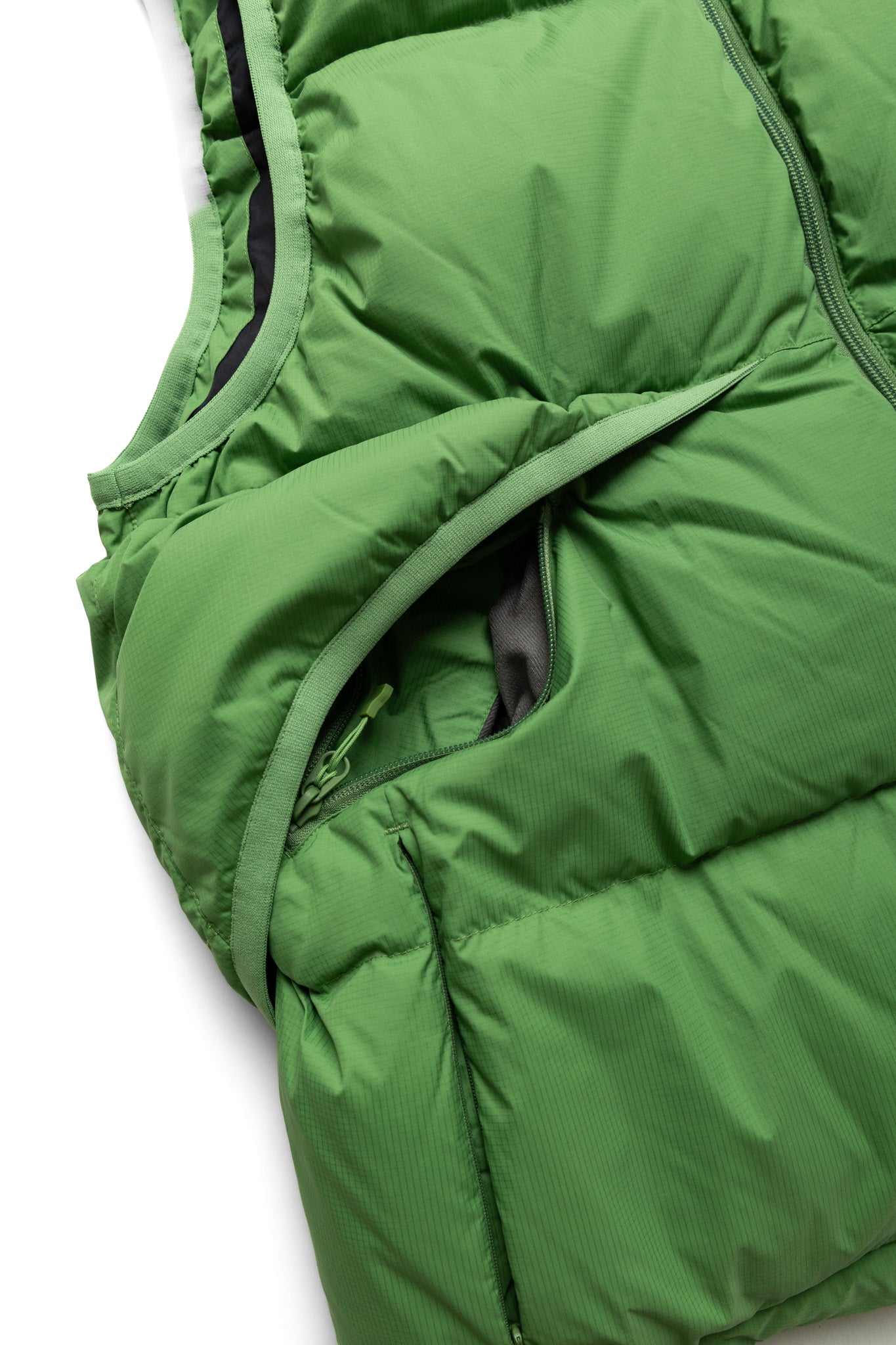 Tech Alpine Down Vest - Lime