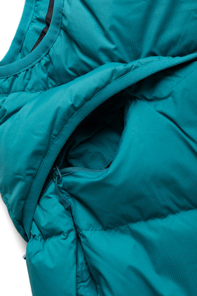 Tech Alpine Down Vest - Emerald
