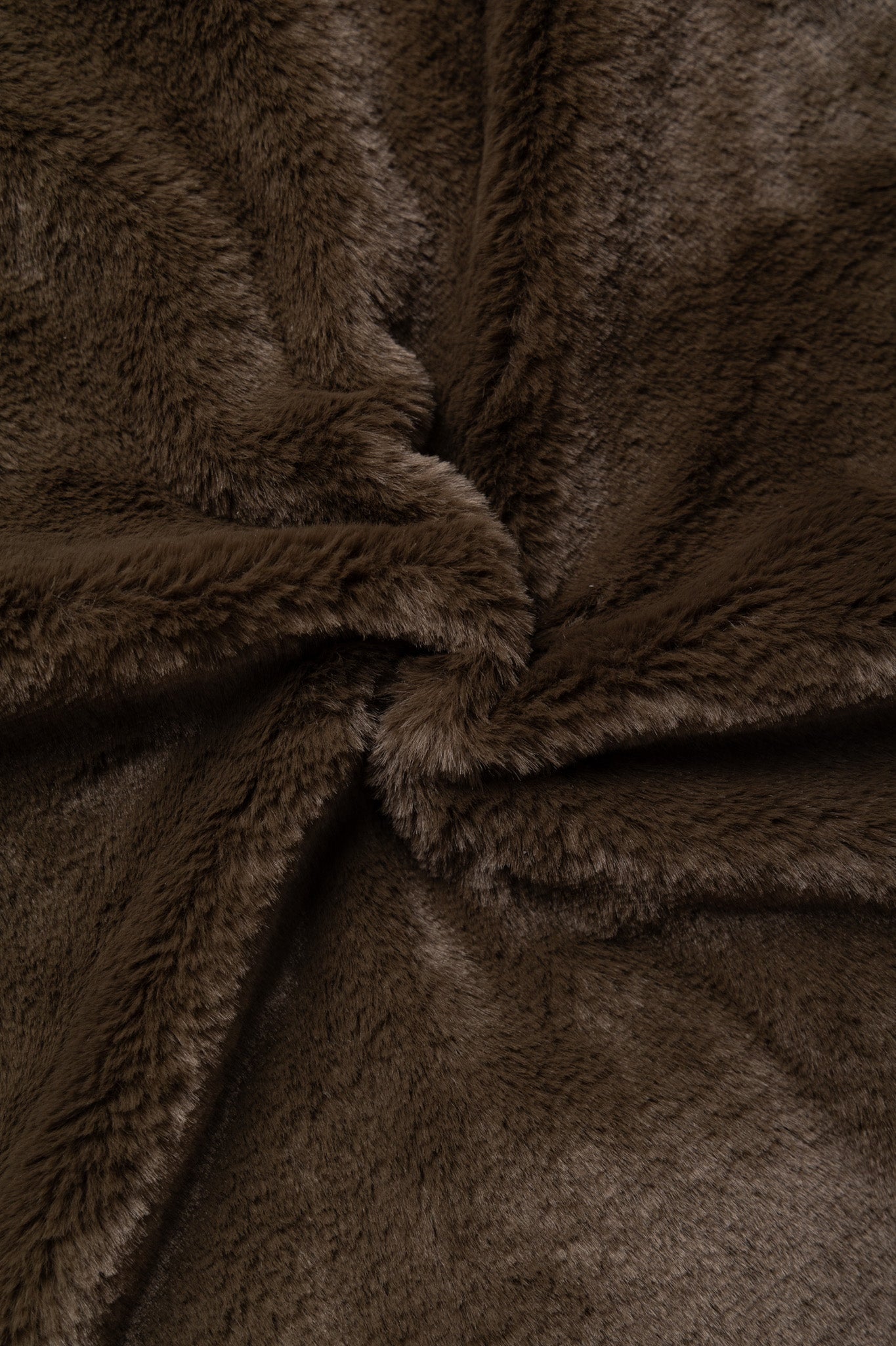 Tech Reversible British Hunter Fur Vest - Brown Khaki