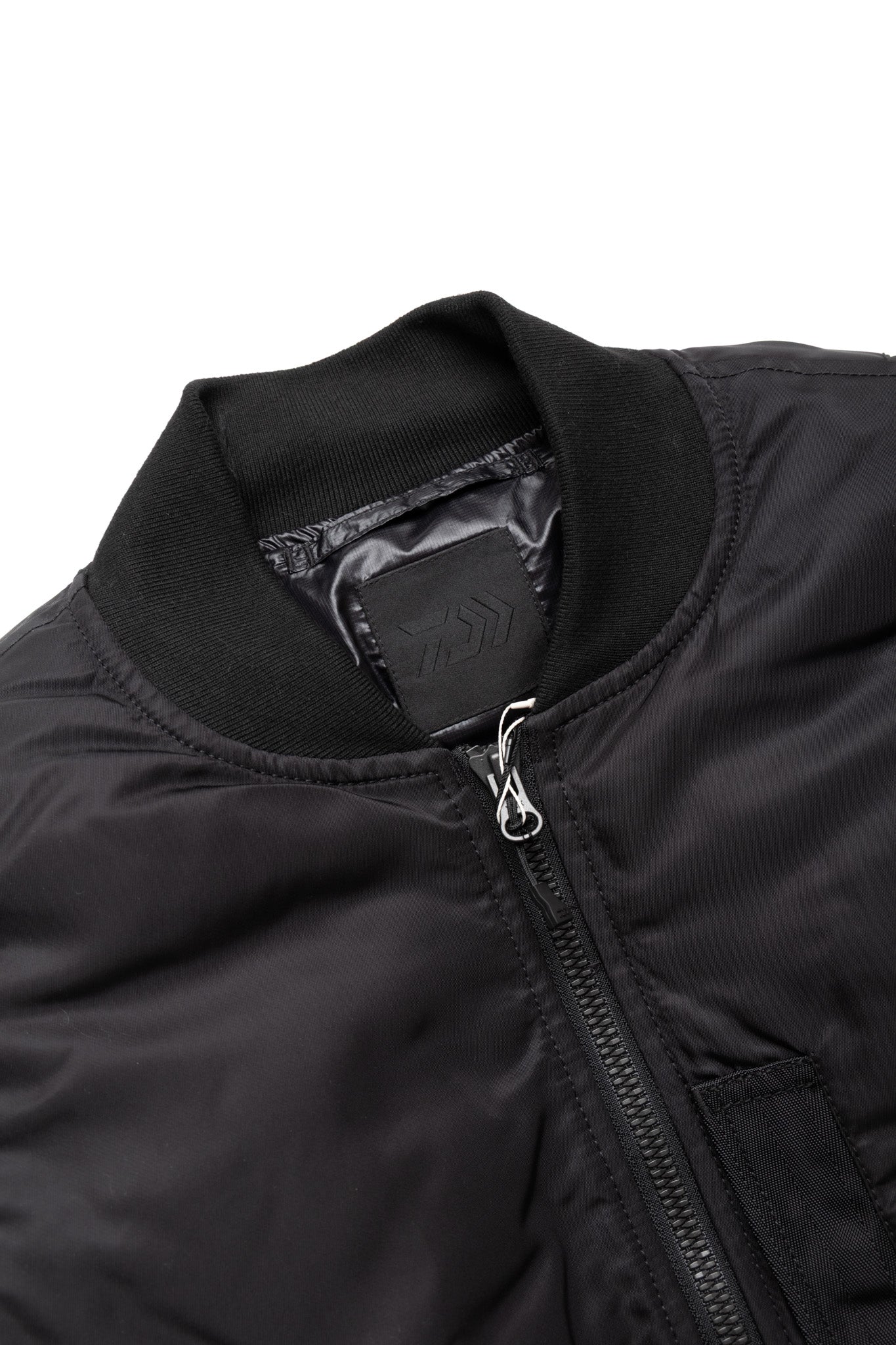 Tech 2Way MA-1 Down Jacket - Black