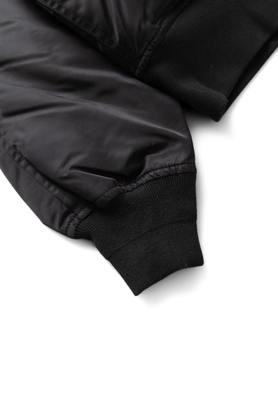 Tech 2Way MA-1 Down Jacket - Black