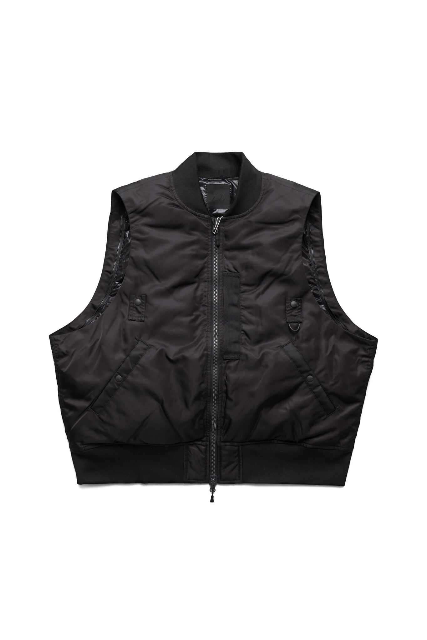 Tech 2Way MA-1 Down Jacket - Black