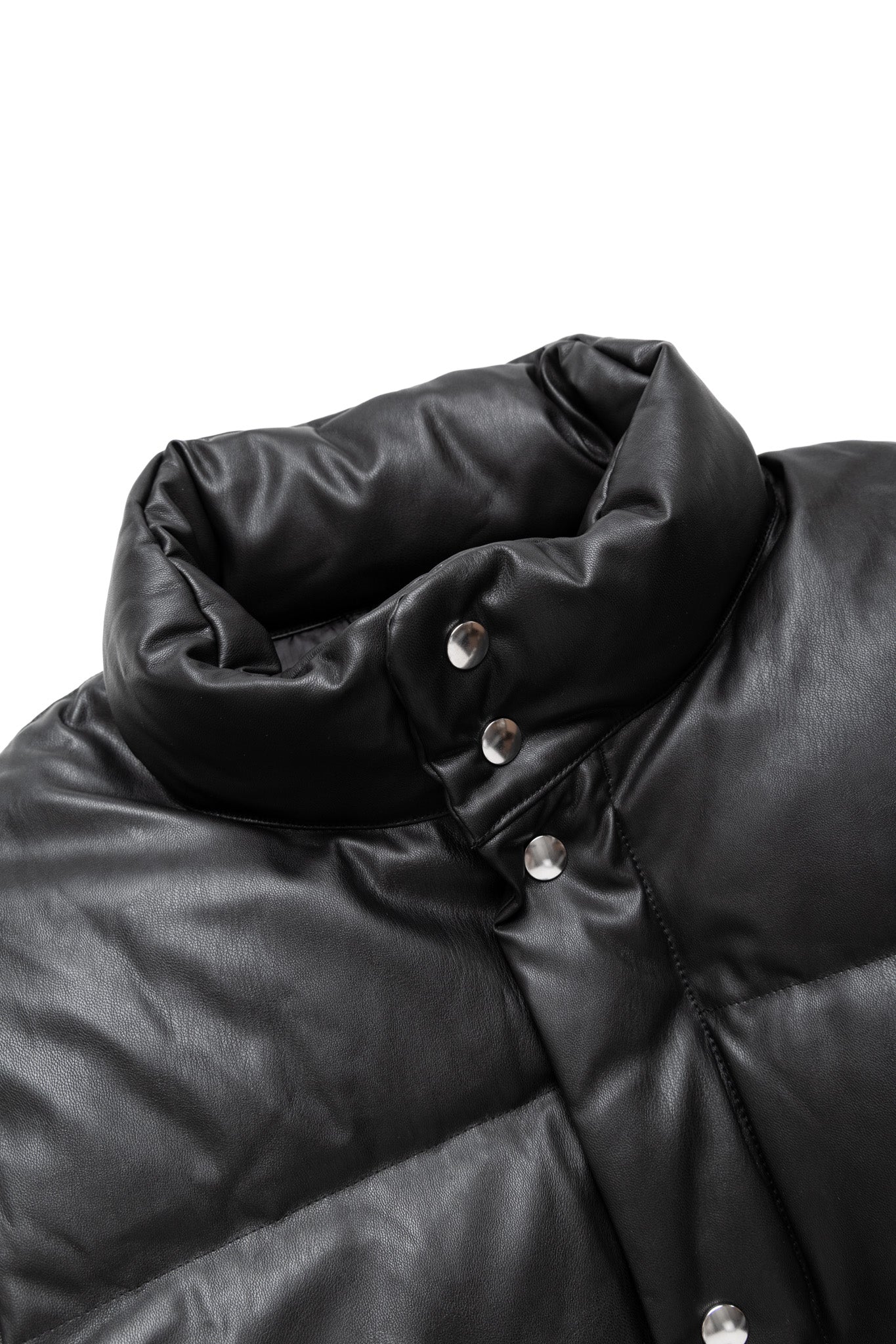 Tech 2Way Synthetic Skin Down Jacket - Black