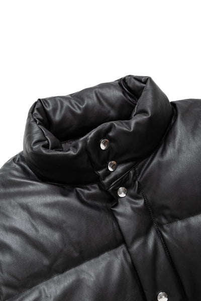 Tech 2Way Synthetic Skin Down Jacket - Black