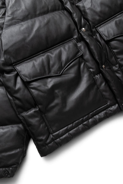 Tech 2Way Synthetic Skin Down Jacket - Black