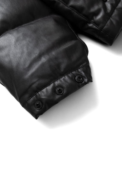 Tech 2Way Synthetic Skin Down Jacket - Black