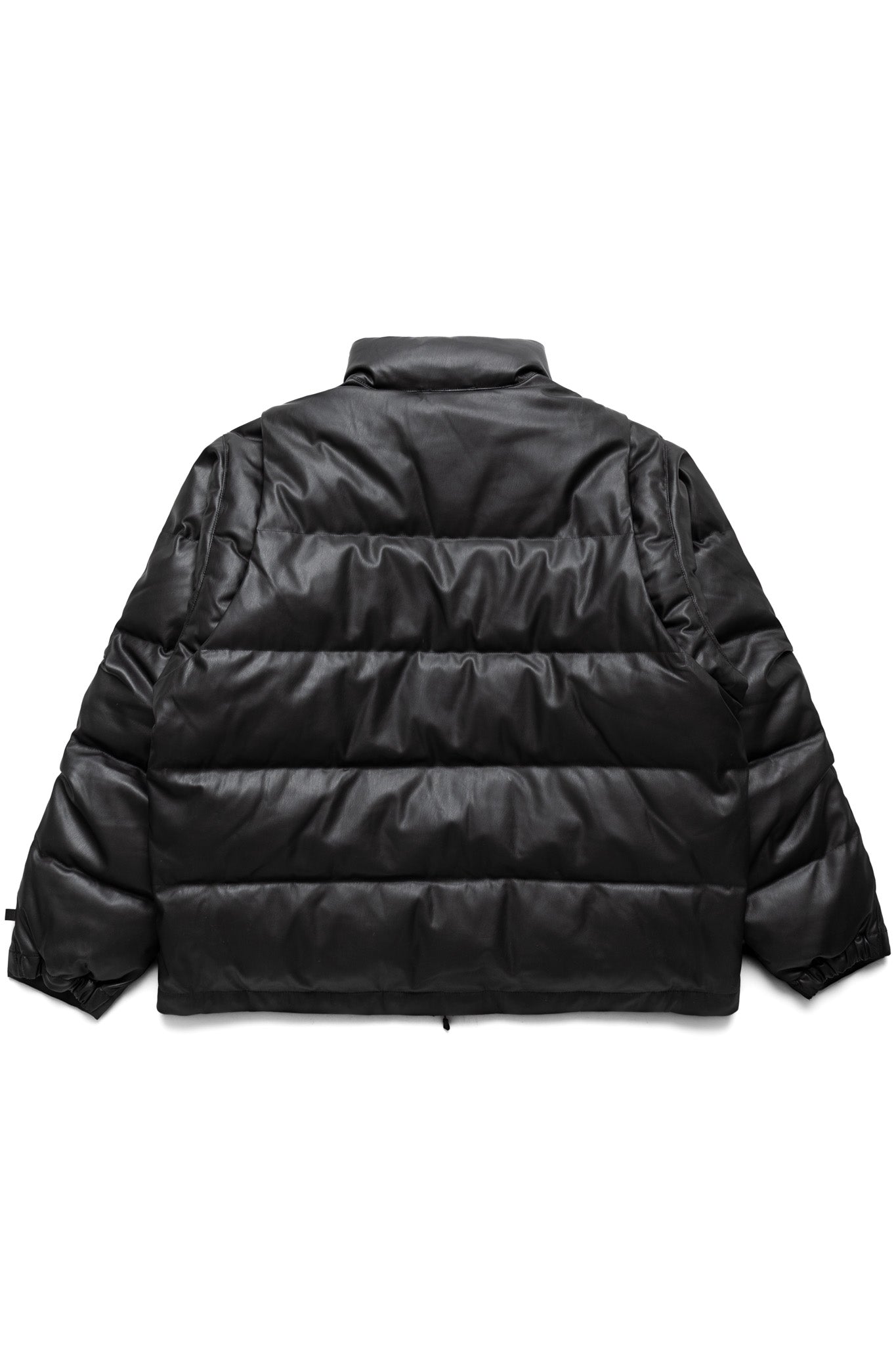 Tech 2Way Synthetic Skin Down Jacket - Black