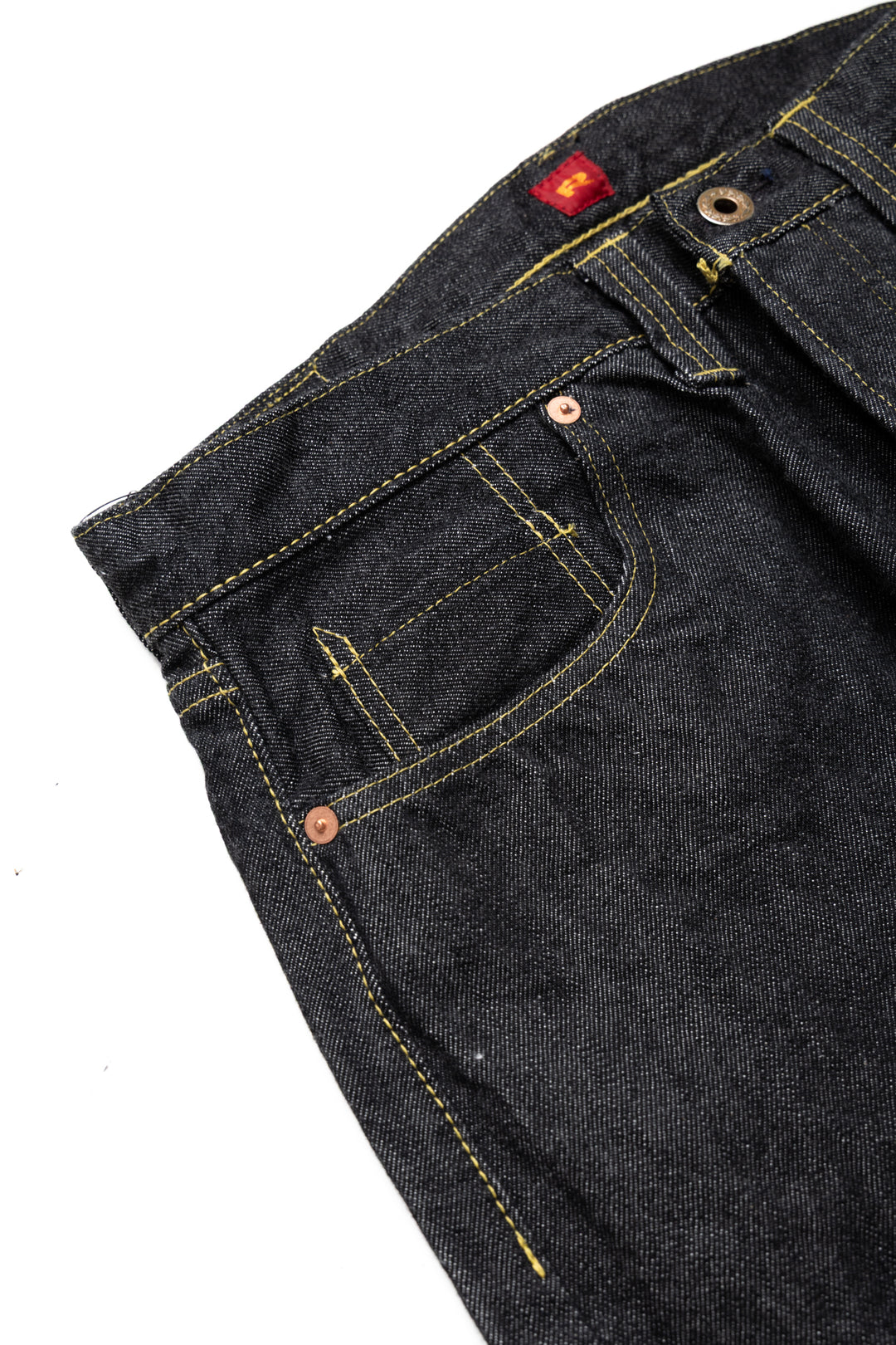 Resolute GB714 Black Denim WWll Straight Jeans - Ghost Black