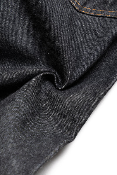 GB710 Slim Straight Jeans - Ghost Black