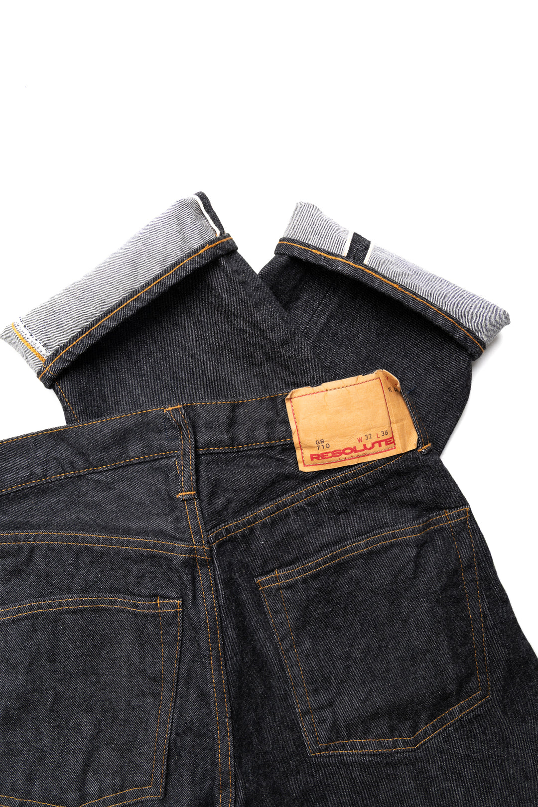 Resolute GB710 Slim Straight Jeans - Ghost Black – BLUE IN GREEN SOHO