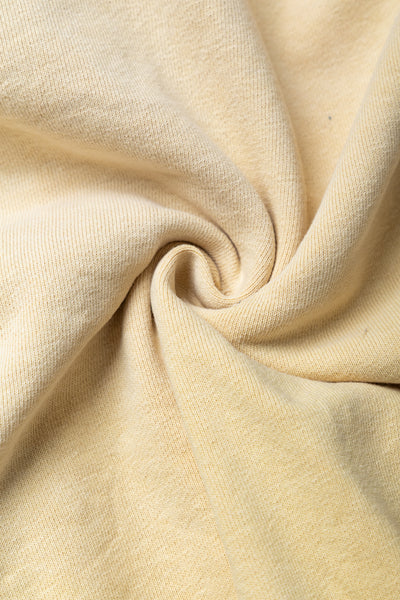 SWT Knit THRILLER Damaged DEVIL Hoodie Blouson (STUDS Remake) - Light Yellow