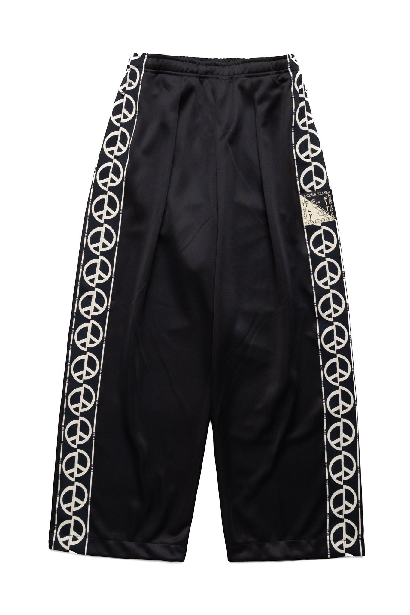 Smooth Jersey TH.D.D. Baggy Track Pants - Black