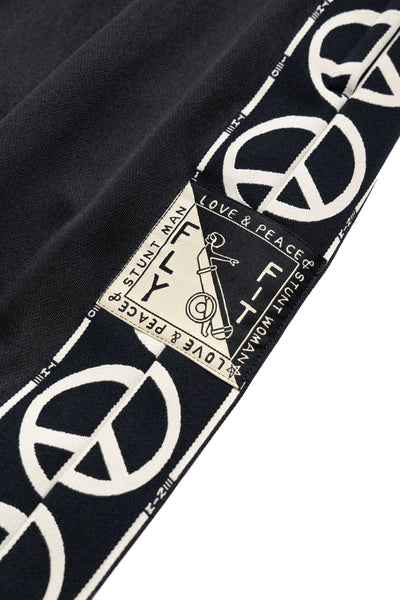 Smooth Jersey TH.D.D. Baggy Track Pants - Black