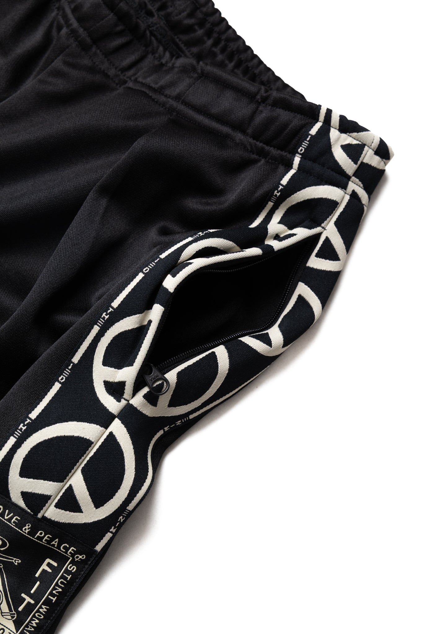 Smooth Jersey TH.D.D. Baggy Track Pants - Black