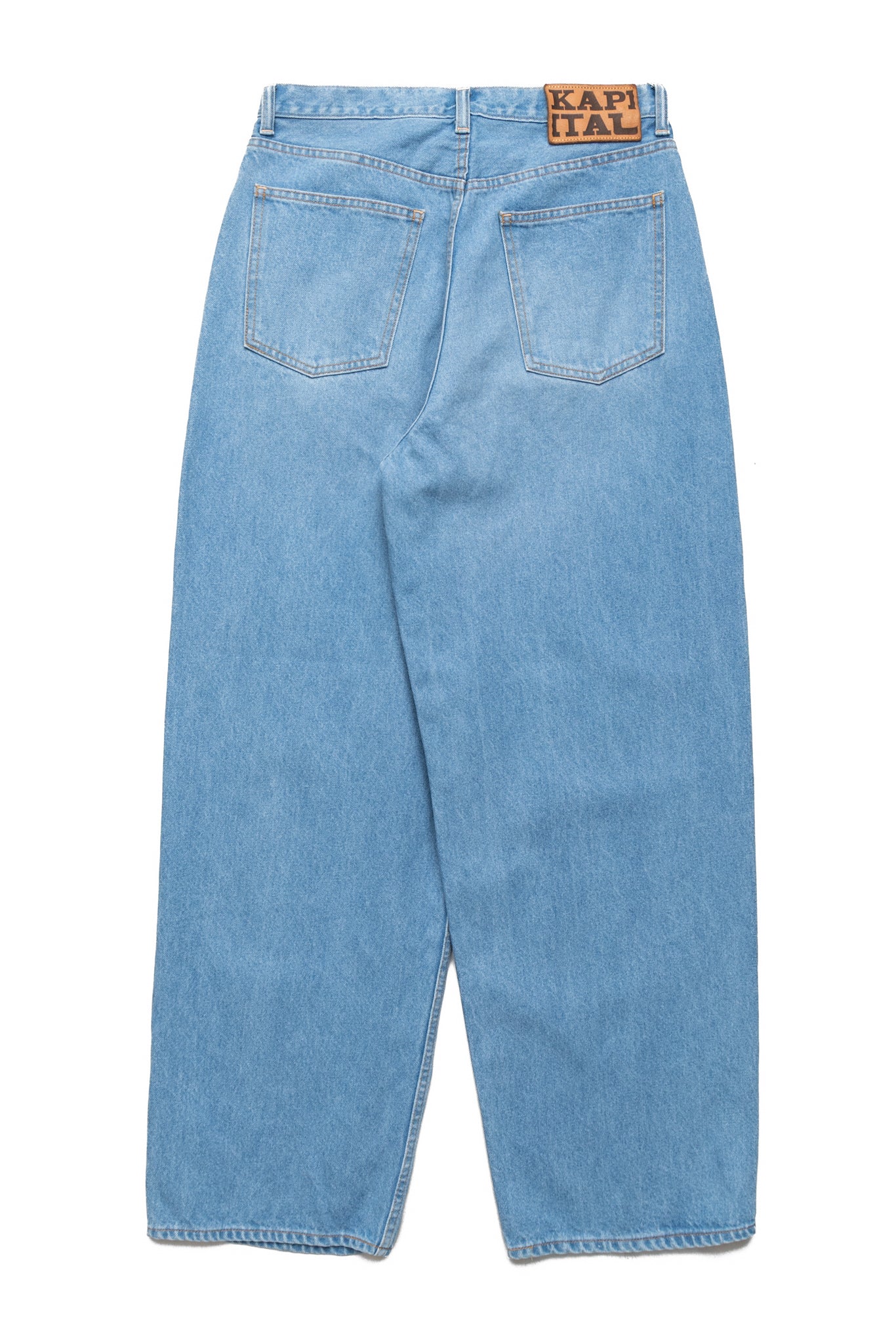13.5oz Zimbabwe Denim CLUB Baggy Pants - Faded Indigo