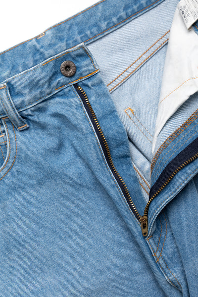13.5oz Zimbabwe Denim CLUB Baggy Pants - Faded Indigo