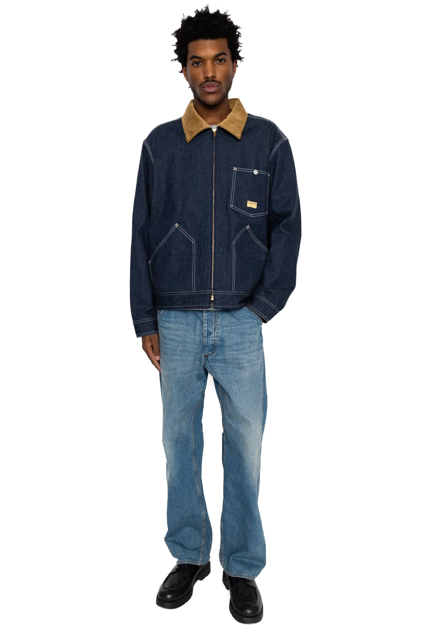 Werk Jacket 10oz Jelt Denim With Blanket Liner - One Wash