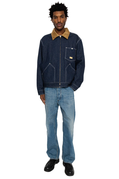 Werk Jacket 10oz Jelt Denim With Blanket Liner - One Wash