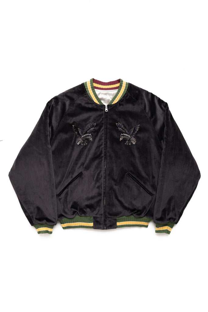 Kapital Velveteen Souvenir JKT (Raven&Skull) - Black – BLUE IN