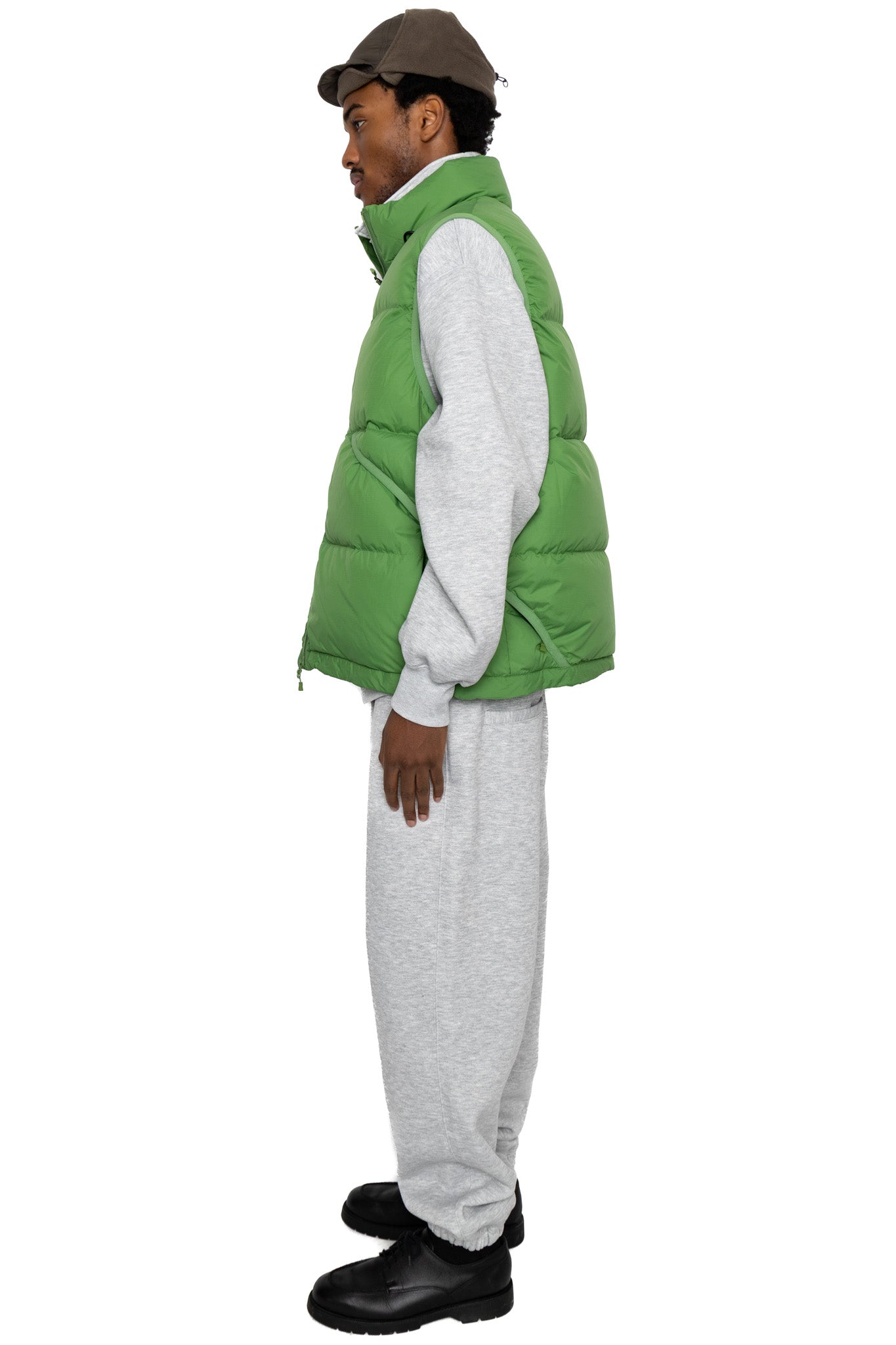 Tech Alpine Down Vest - Lime