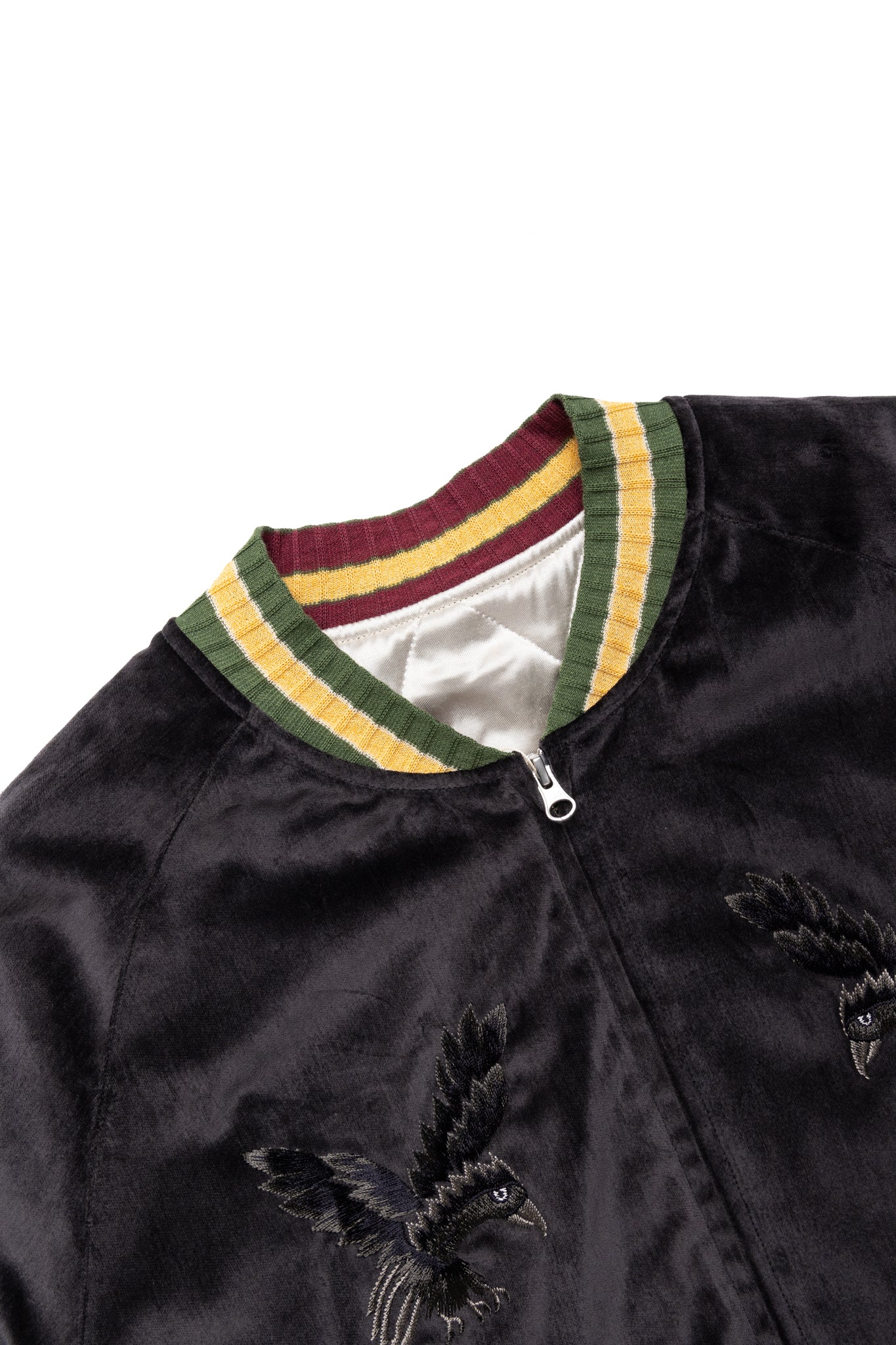 Velveteen Souvenir JKT (Raven&Skull) - Black