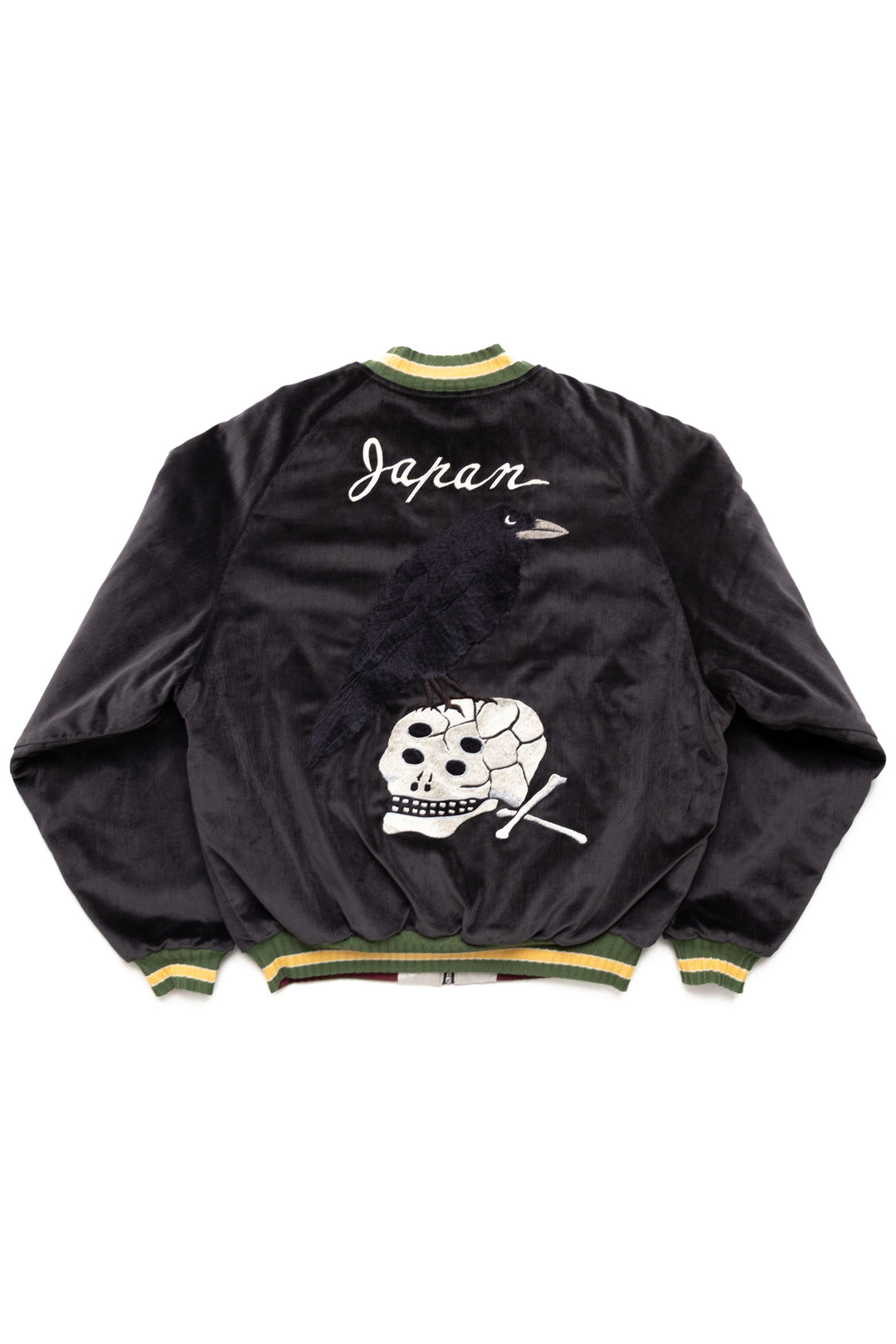Kapital Velveteen Souvenir JKT (Raven&Skull) - Black – BLUE