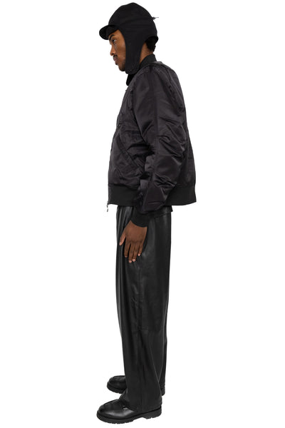 Tech 2Way MA-1 Down Jacket - Black