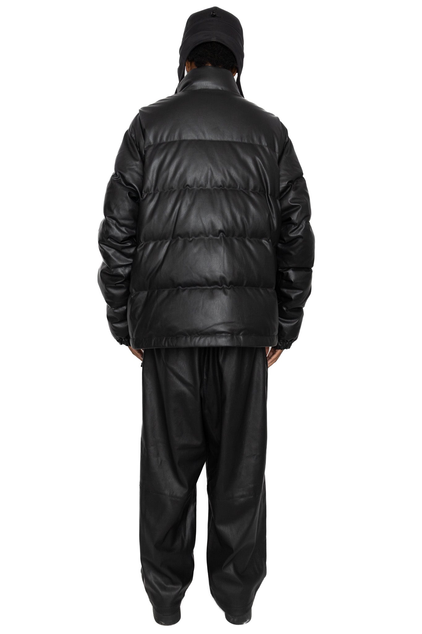 Tech 2Way Synthetic Skin Down Jacket - Black