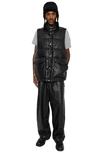 Tech 2Way Synthetic Skin Down Jacket - Black