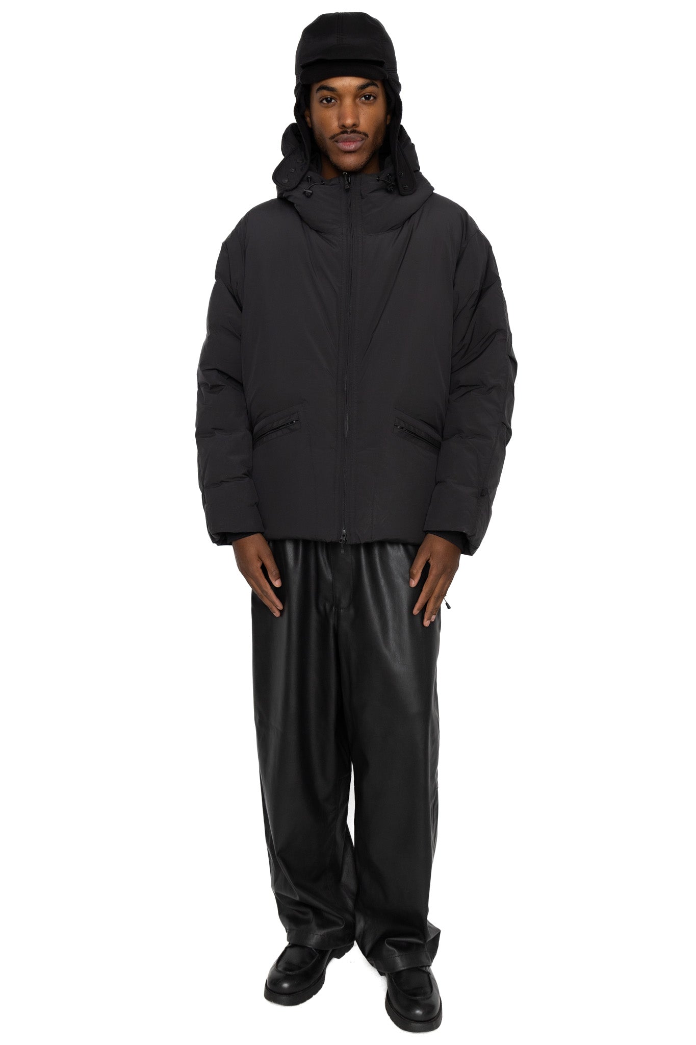 Tech 2Way Cadet Down Parka - Black