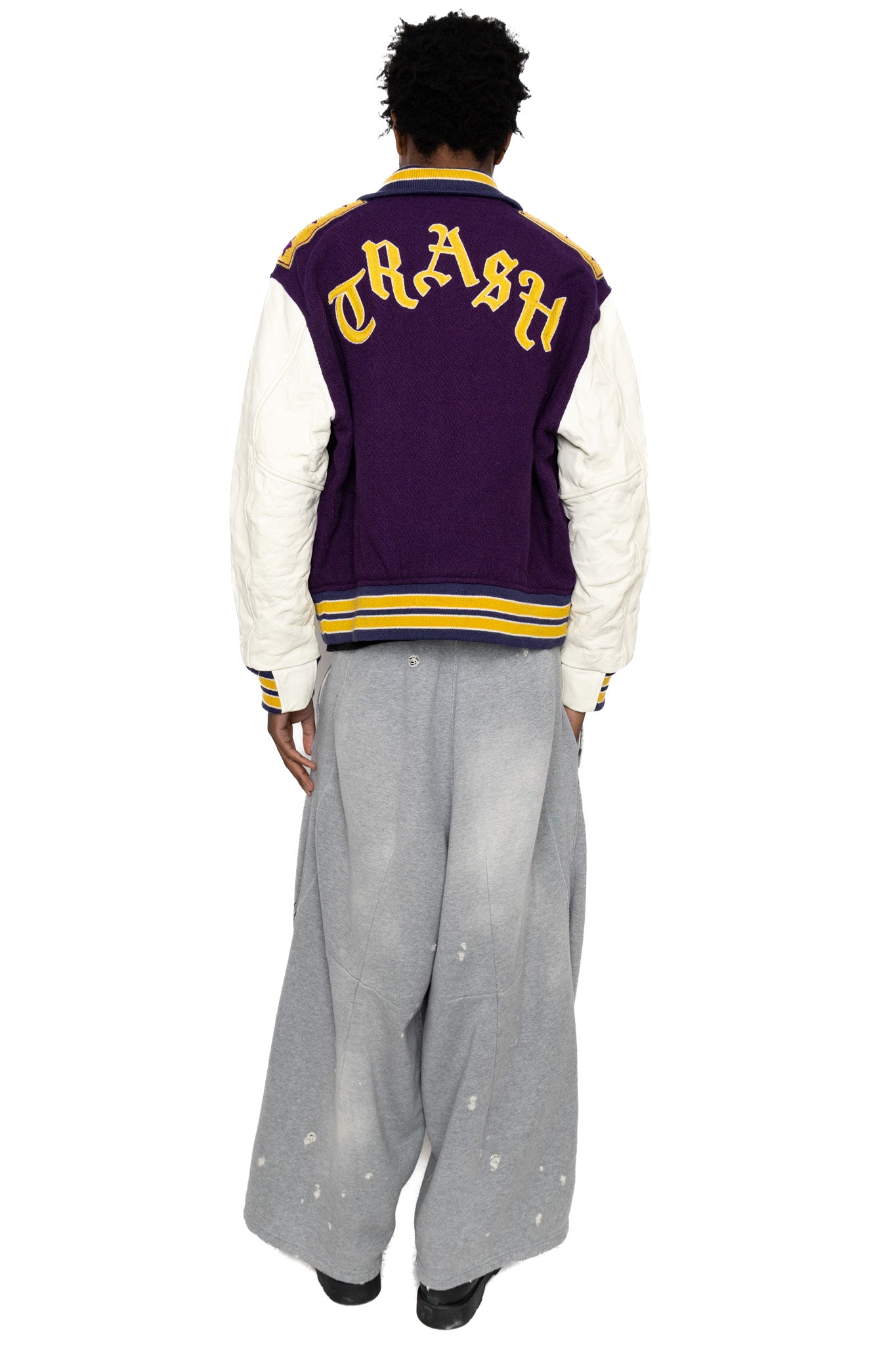 Deconstructed H.D. Sweat Pant Cotton French Terry - H.Grey