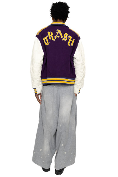 Deconstructed H.D. Sweat Pant Cotton French Terry - H.Grey