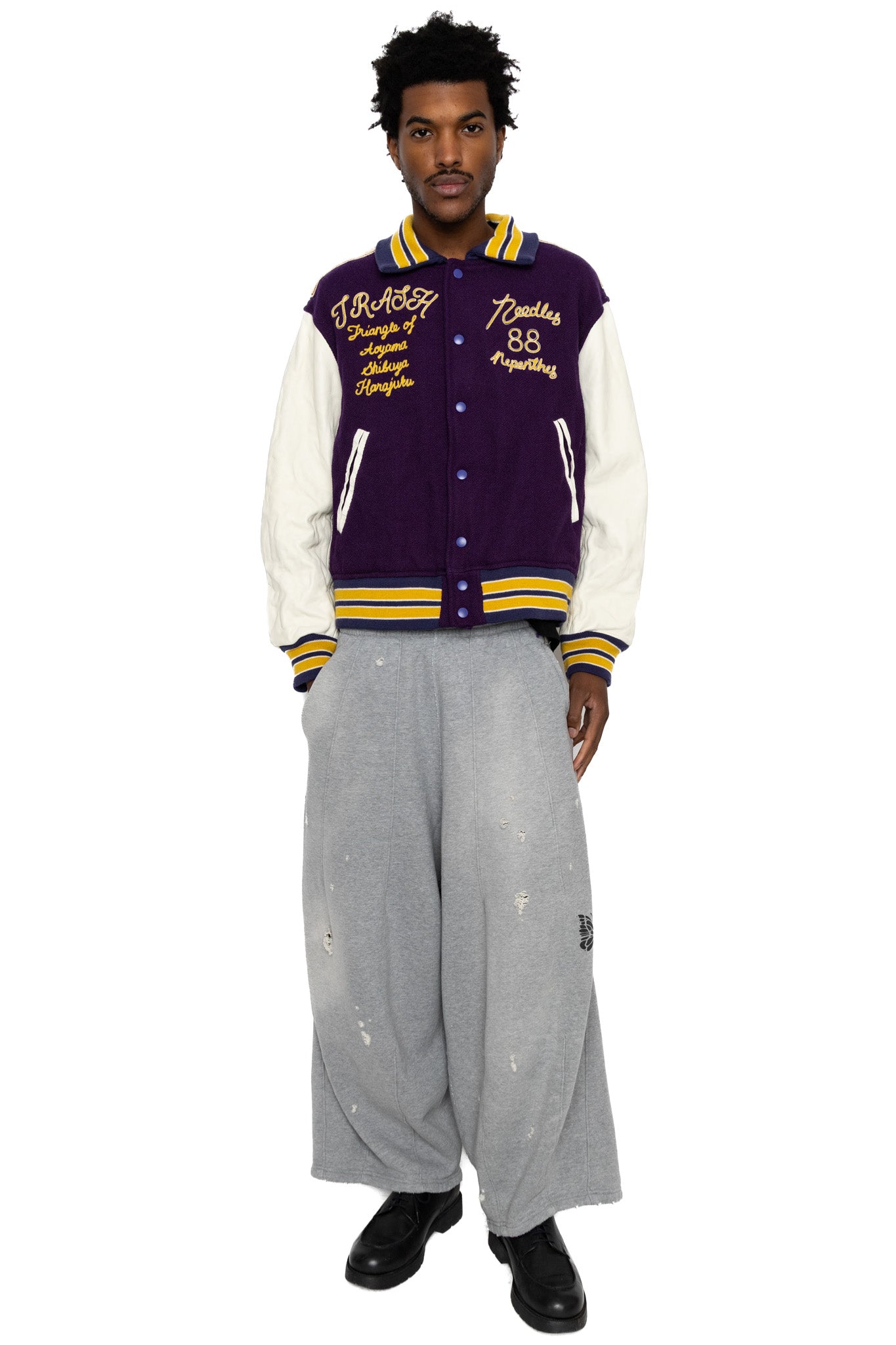 Deconstructed H.D. Sweat Pant Cotton French Terry - H.Grey