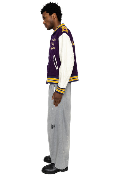 Deconstructed H.D. Sweat Pant Cotton French Terry - H.Grey