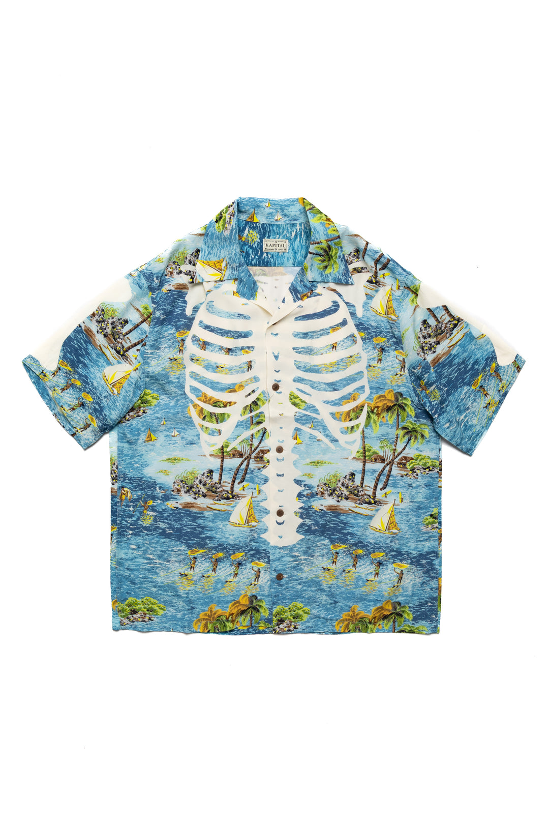 マダラニンゲン HANGING ALOHA SHIRT マダラニンゲン HANGING ALOHA SHIRT